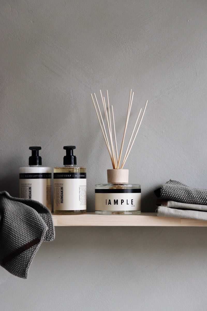 Humdakin Coal karklud, økologisk bomuld - 28x28 cm. - Bahne